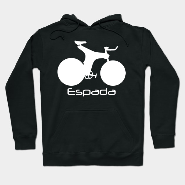 Pinarello Espada Bicycle Hoodie by nutandboltdesign